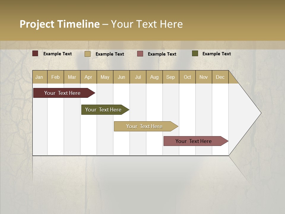 Palm Violence Spooky PowerPoint Template