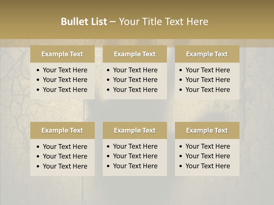 Palm Violence Spooky PowerPoint Template
