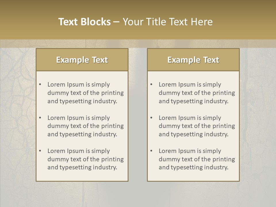 Palm Violence Spooky PowerPoint Template