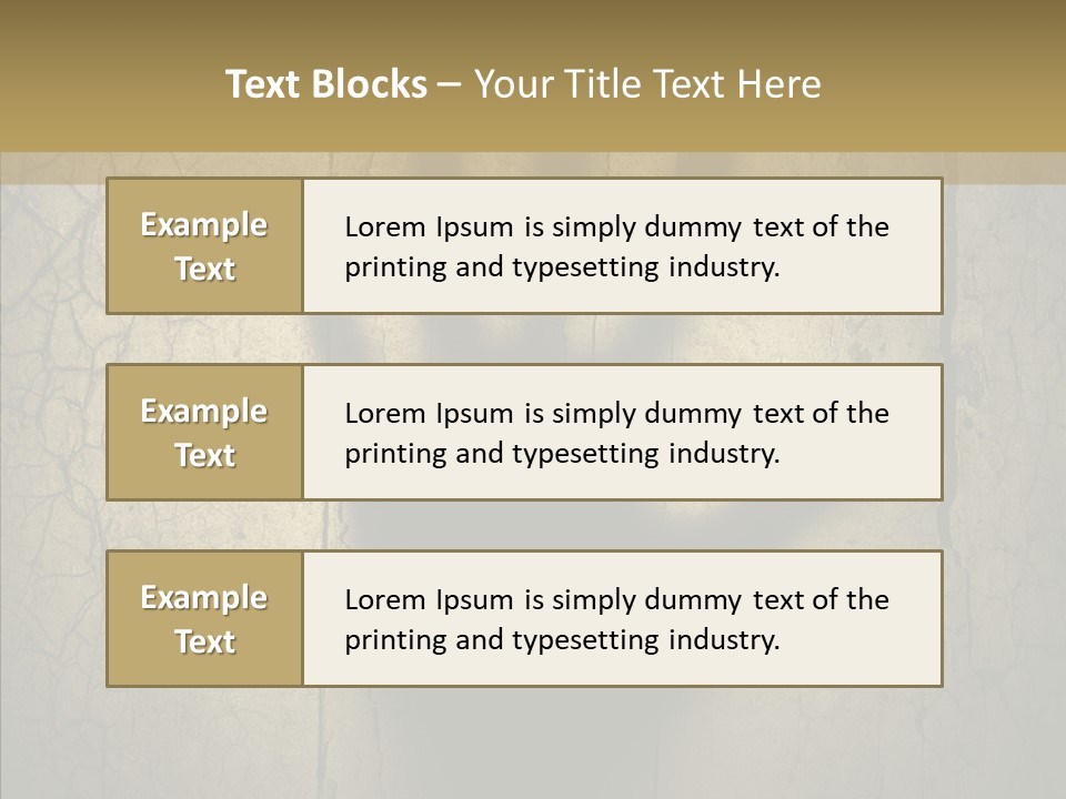Palm Violence Spooky PowerPoint Template