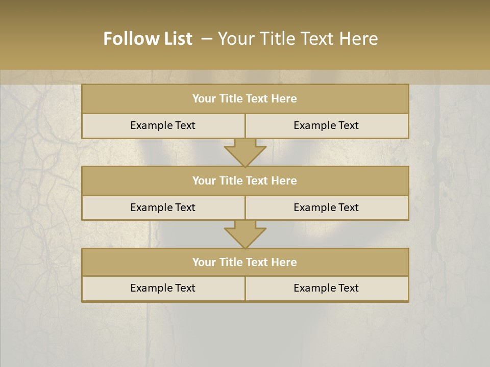 Palm Violence Spooky PowerPoint Template