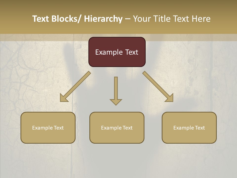 Palm Violence Spooky PowerPoint Template