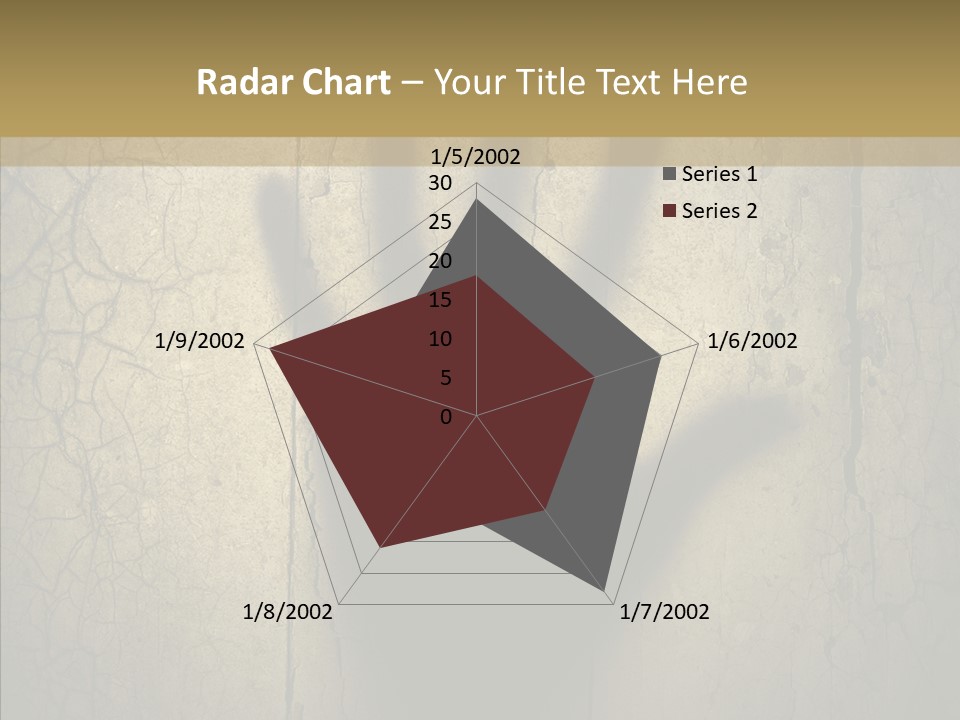 Palm Violence Spooky PowerPoint Template