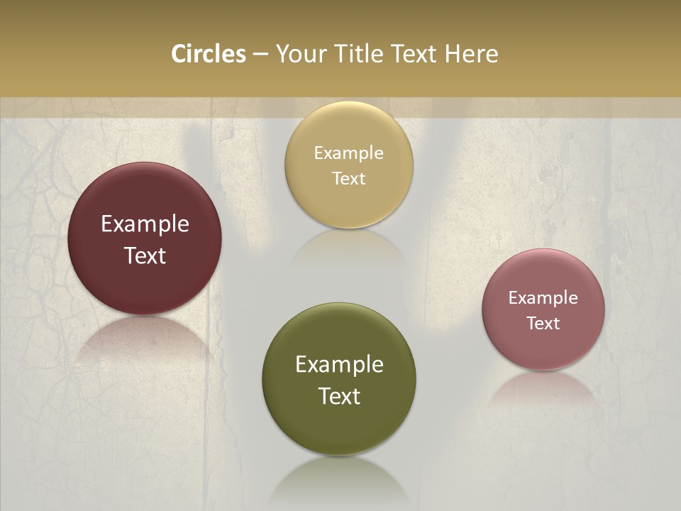 Palm Violence Spooky PowerPoint Template