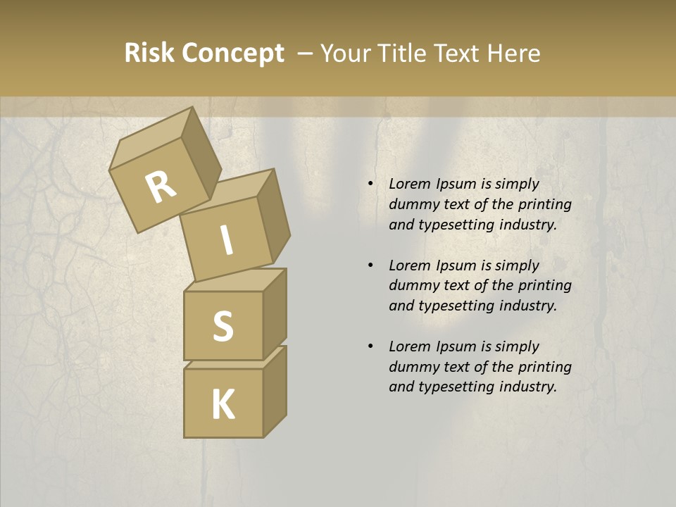 Palm Violence Spooky PowerPoint Template