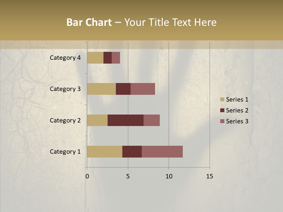Palm Violence Spooky PowerPoint Template
