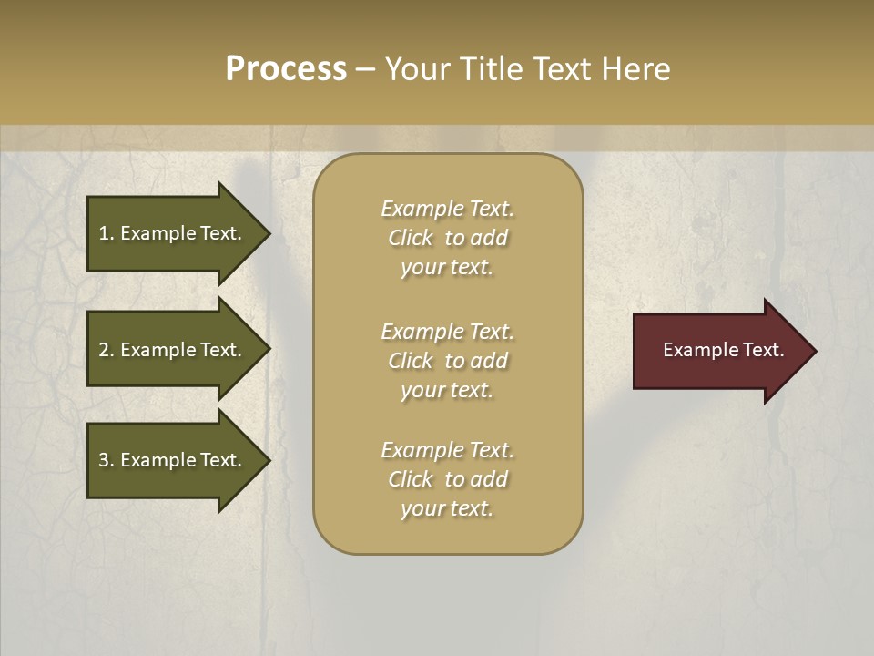Palm Violence Spooky PowerPoint Template