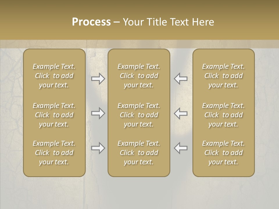 Palm Violence Spooky PowerPoint Template