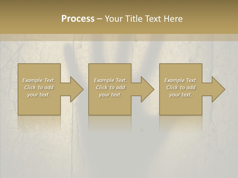 Palm Violence Spooky PowerPoint Template