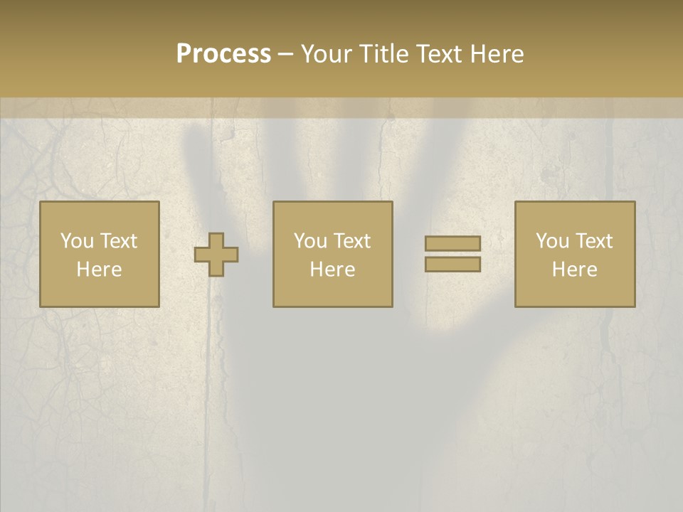 Palm Violence Spooky PowerPoint Template
