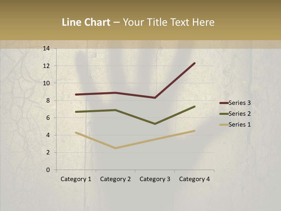 Palm Violence Spooky PowerPoint Template
