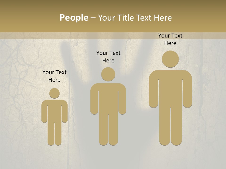 Palm Violence Spooky PowerPoint Template