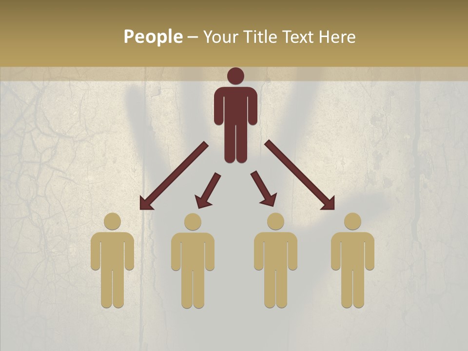 Palm Violence Spooky PowerPoint Template