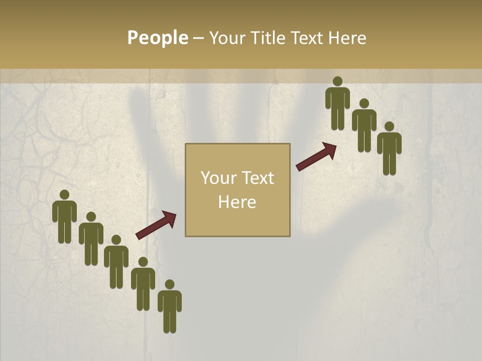 Palm Violence Spooky PowerPoint Template