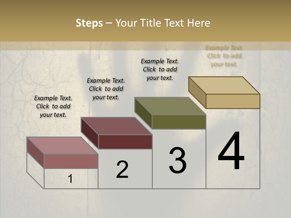 Palm Violence Spooky PowerPoint Template