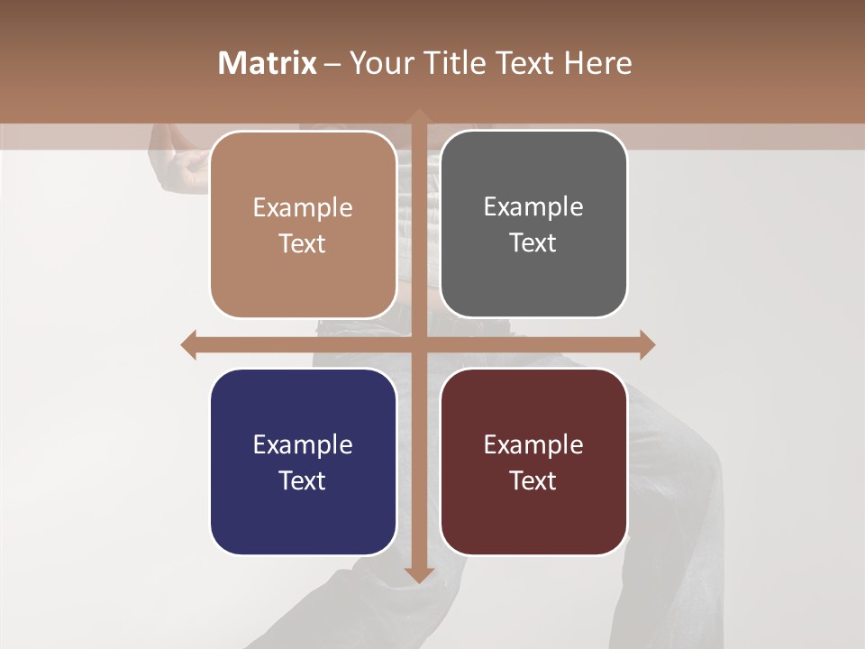 Adult Moving Performer PowerPoint Template