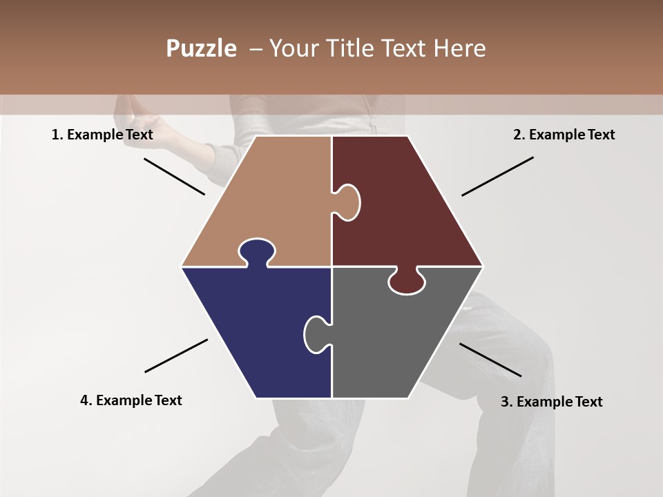 Adult Moving Performer PowerPoint Template