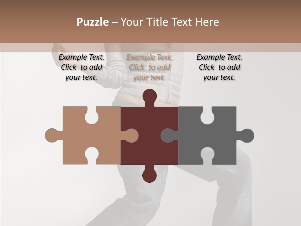 Adult Moving Performer PowerPoint Template