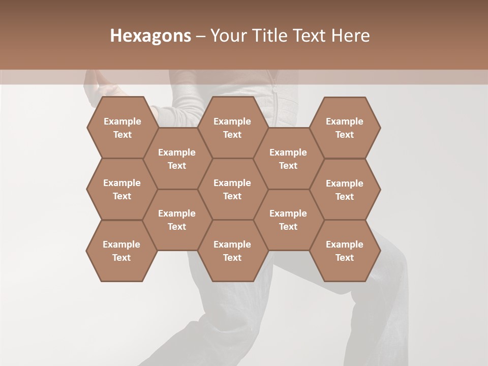 Adult Moving Performer PowerPoint Template