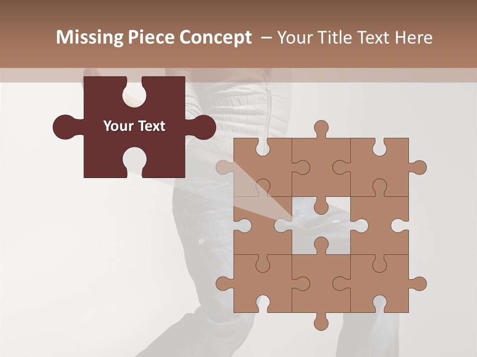 Adult Moving Performer PowerPoint Template