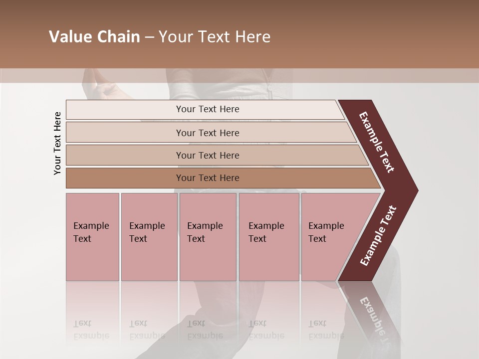 Adult Moving Performer PowerPoint Template