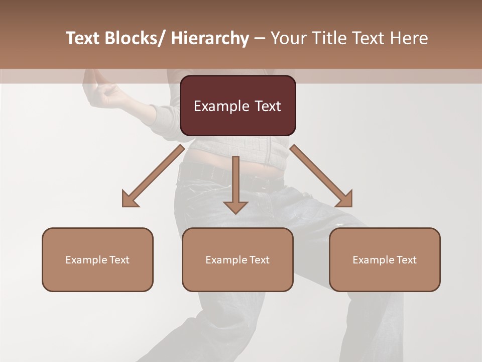 Adult Moving Performer PowerPoint Template