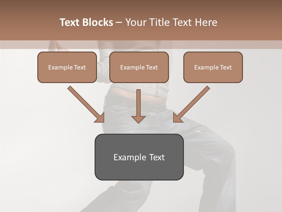 Adult Moving Performer PowerPoint Template