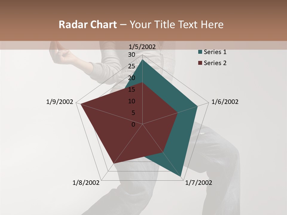Adult Moving Performer PowerPoint Template