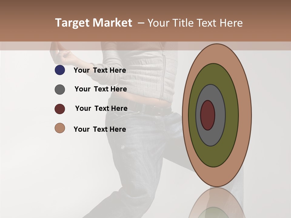 Adult Moving Performer PowerPoint Template