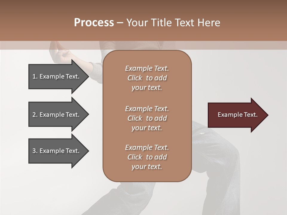 Adult Moving Performer PowerPoint Template