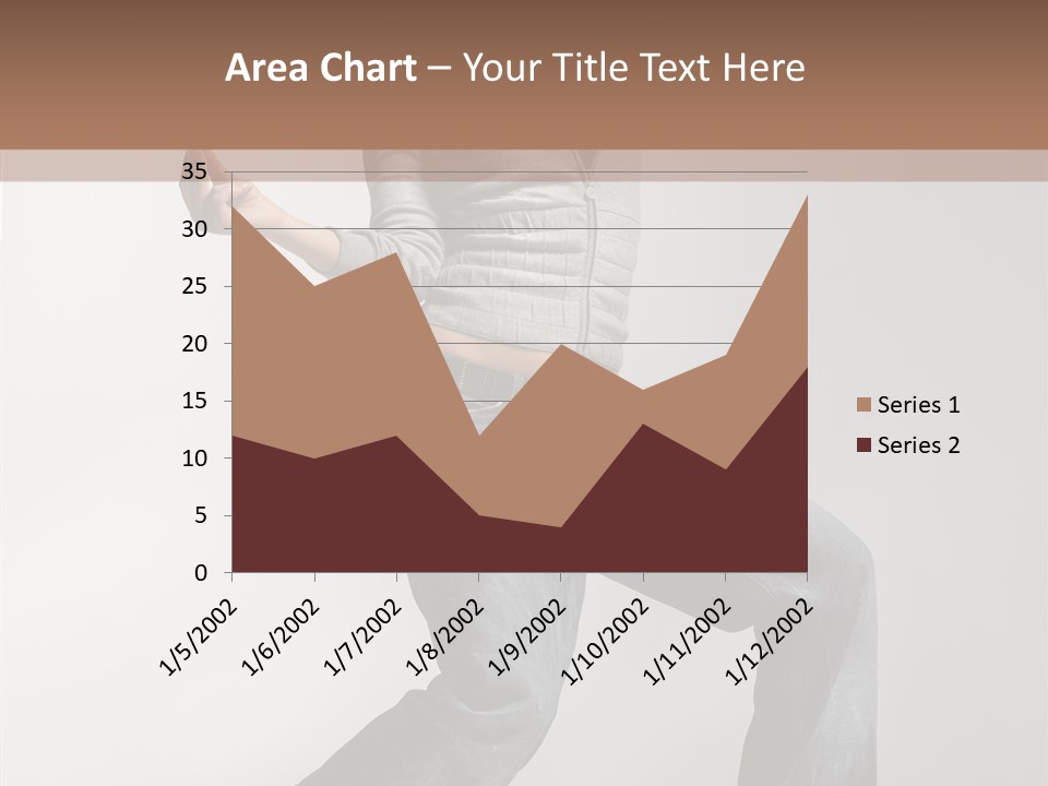 Adult Moving Performer PowerPoint Template