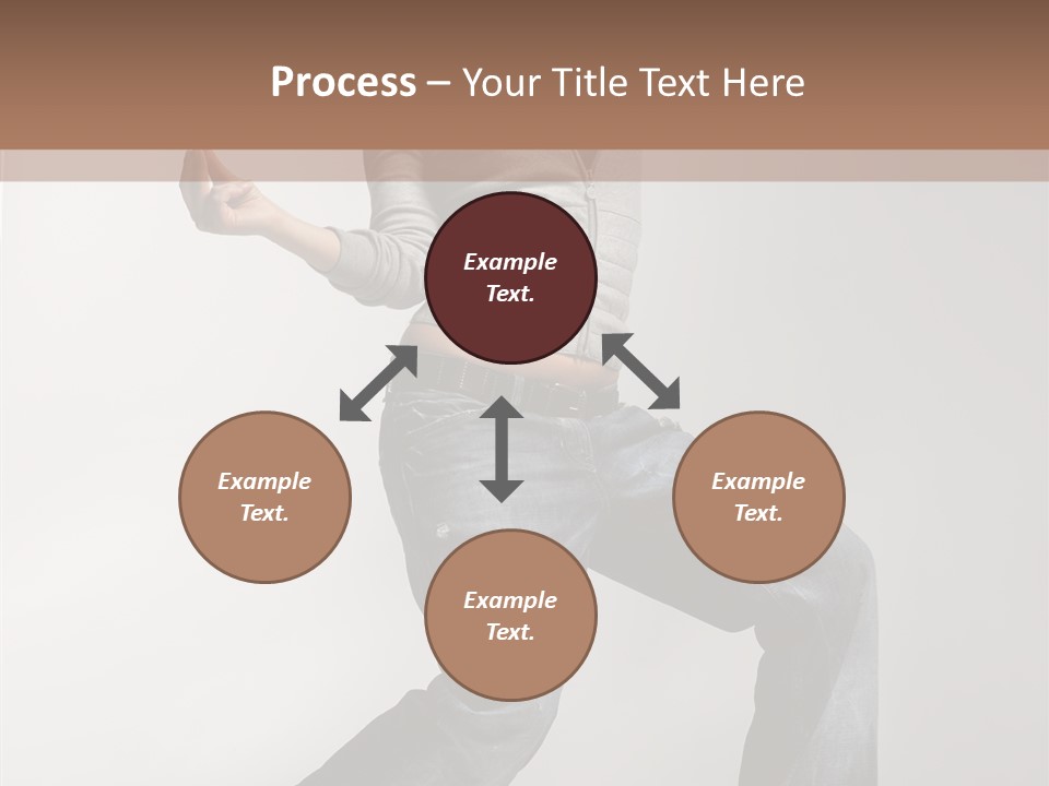 Adult Moving Performer PowerPoint Template