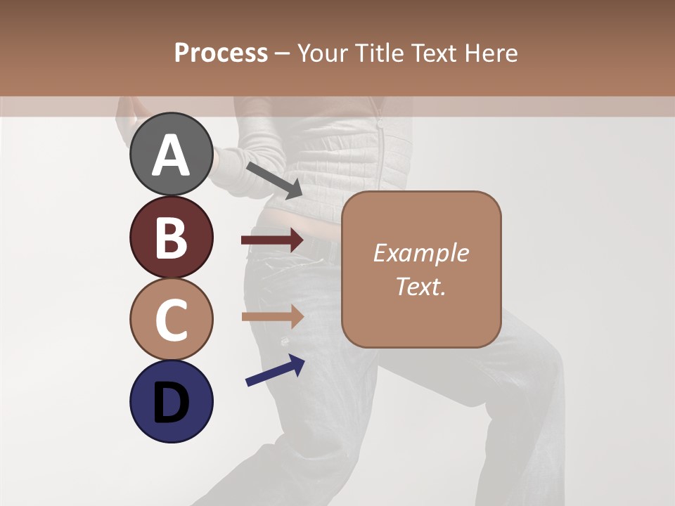 Adult Moving Performer PowerPoint Template