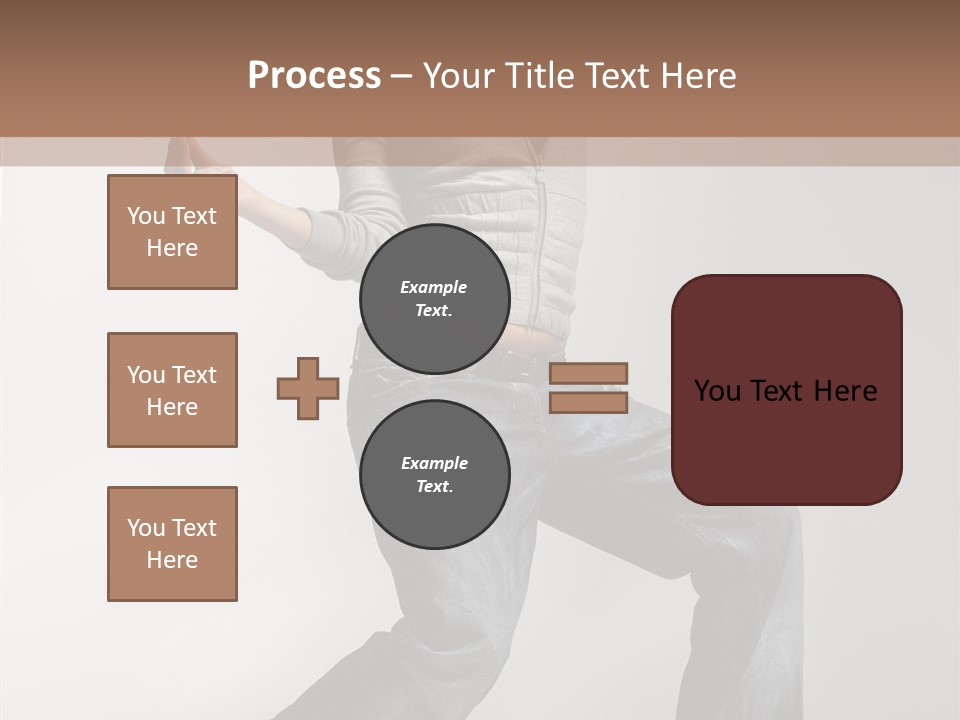 Adult Moving Performer PowerPoint Template
