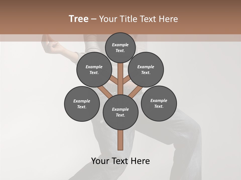 Adult Moving Performer PowerPoint Template