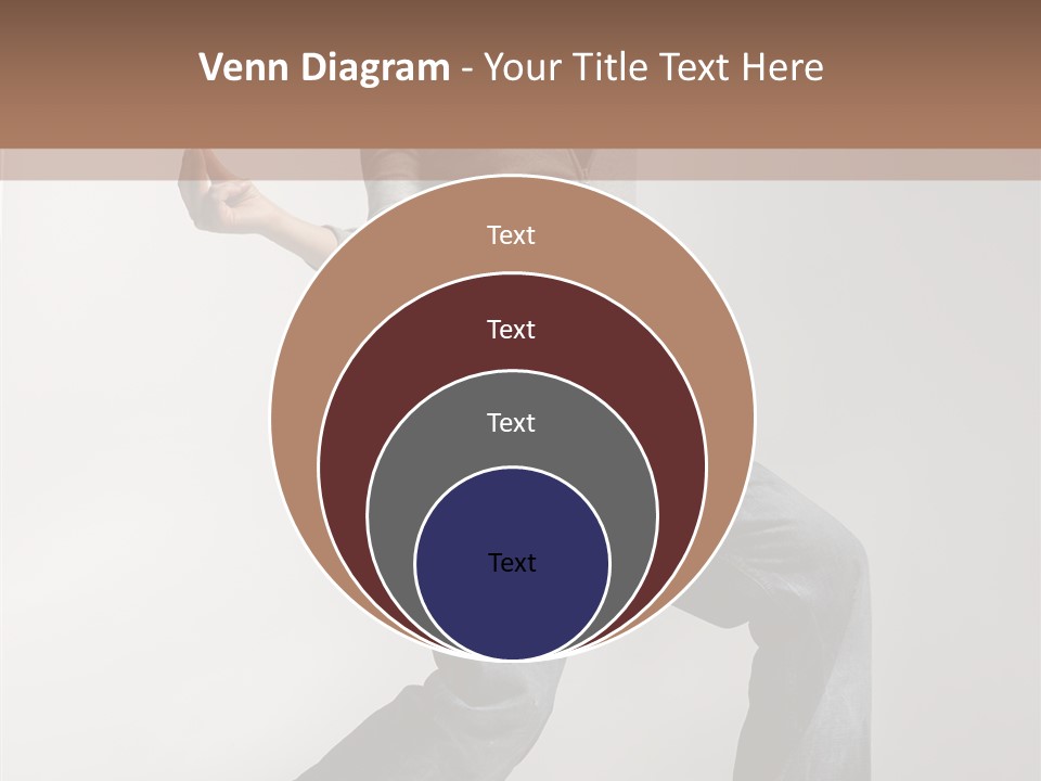 Adult Moving Performer PowerPoint Template