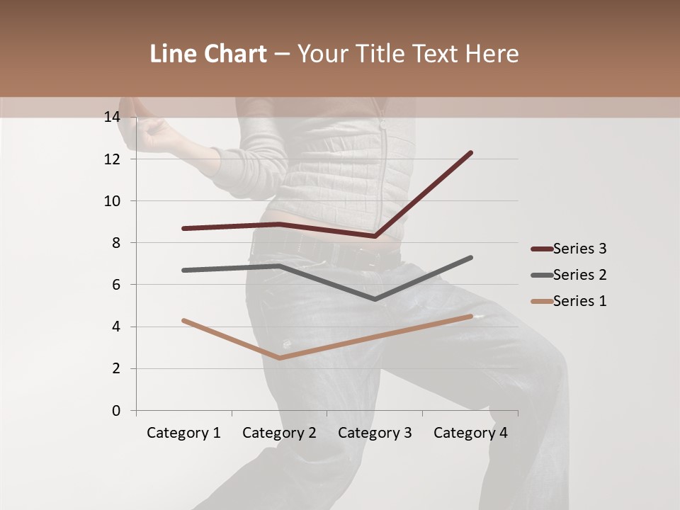 Adult Moving Performer PowerPoint Template