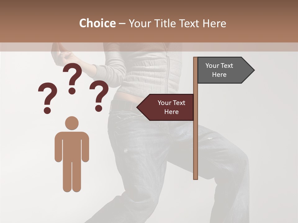 Adult Moving Performer PowerPoint Template