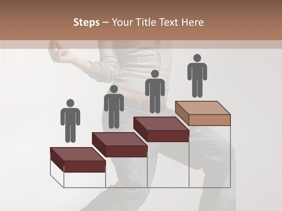 Adult Moving Performer PowerPoint Template