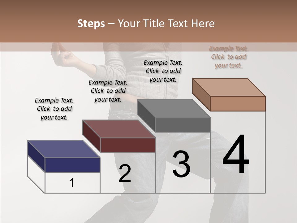 Adult Moving Performer PowerPoint Template