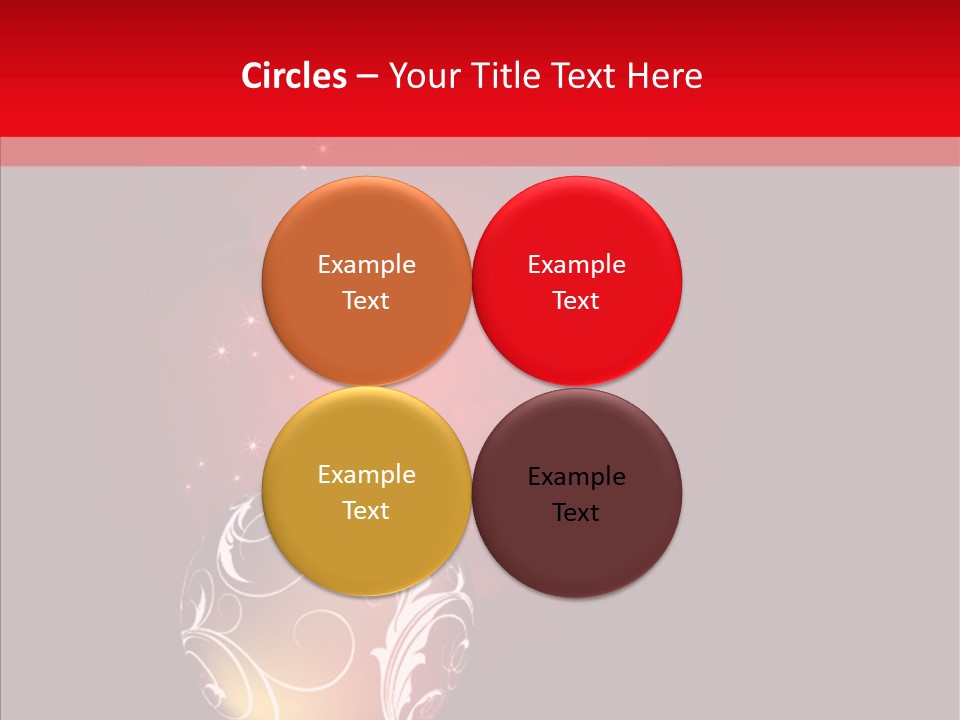 Xmas Winter Sphere PowerPoint Template