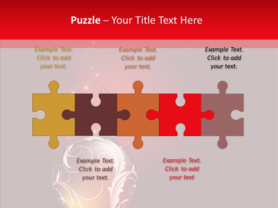 Xmas Winter Sphere PowerPoint Template