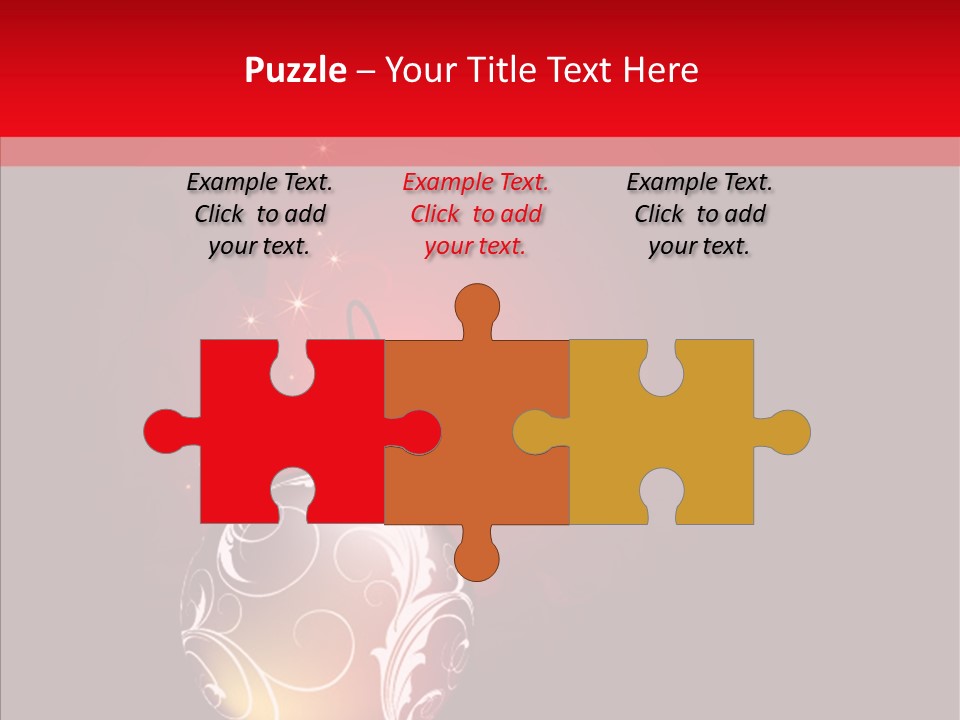 Xmas Winter Sphere PowerPoint Template