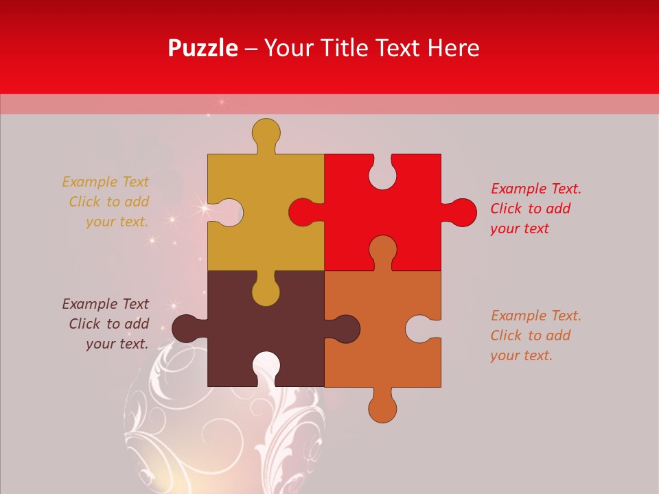 Xmas Winter Sphere PowerPoint Template