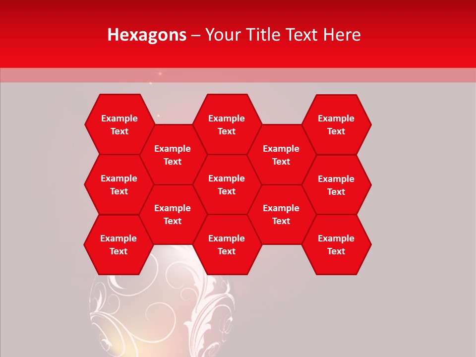 Xmas Winter Sphere PowerPoint Template