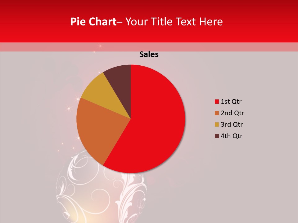 Xmas Winter Sphere PowerPoint Template