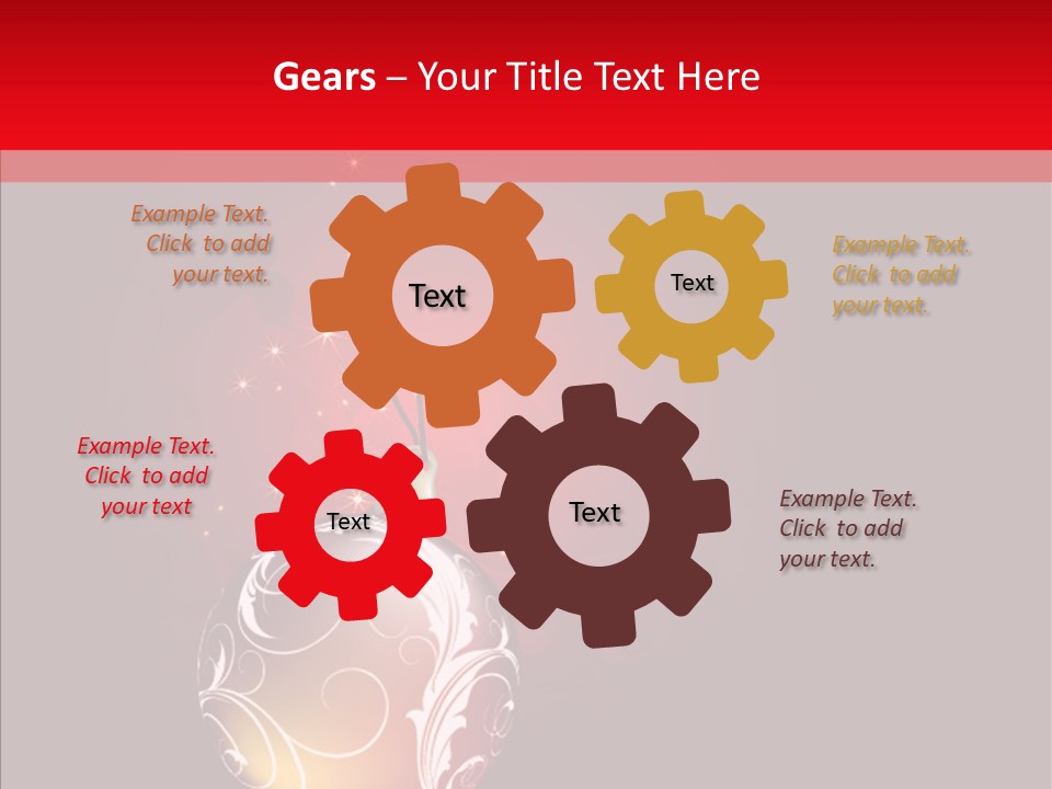 Xmas Winter Sphere PowerPoint Template