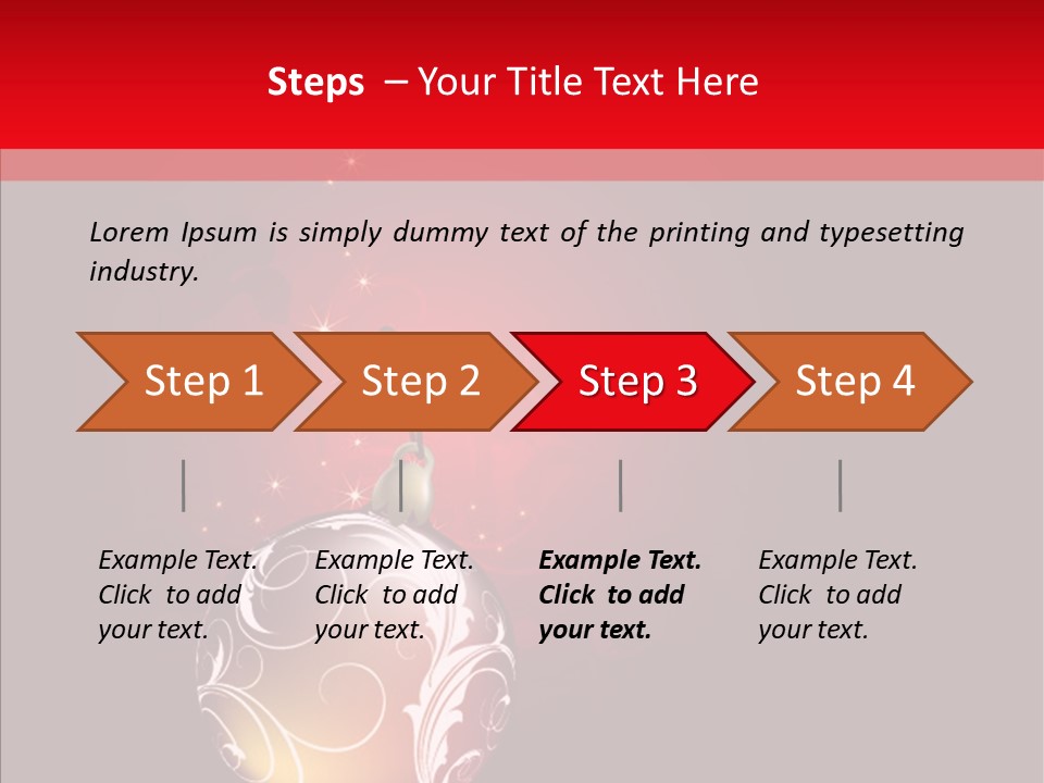 Xmas Winter Sphere PowerPoint Template