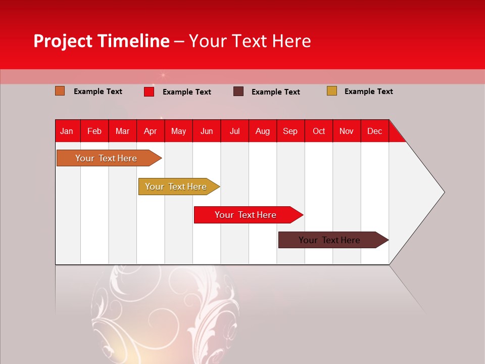 Xmas Winter Sphere PowerPoint Template