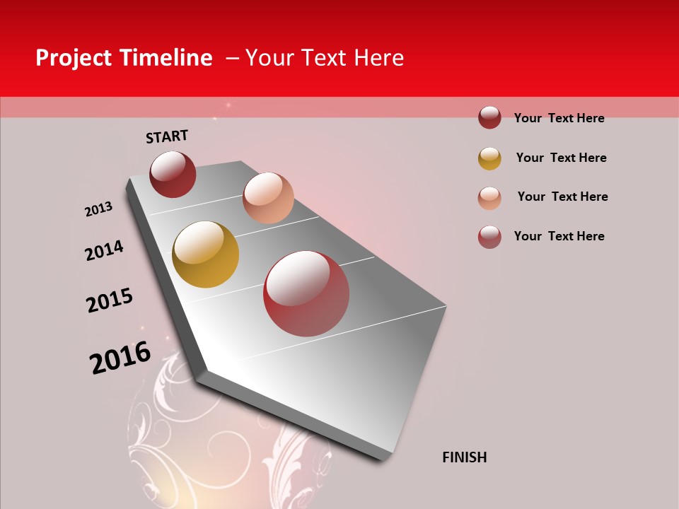Xmas Winter Sphere PowerPoint Template